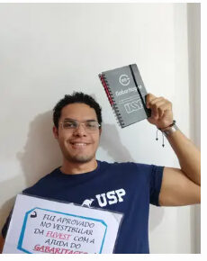 Aluno GabaritaGeo — Aprovado FUVEST — USP